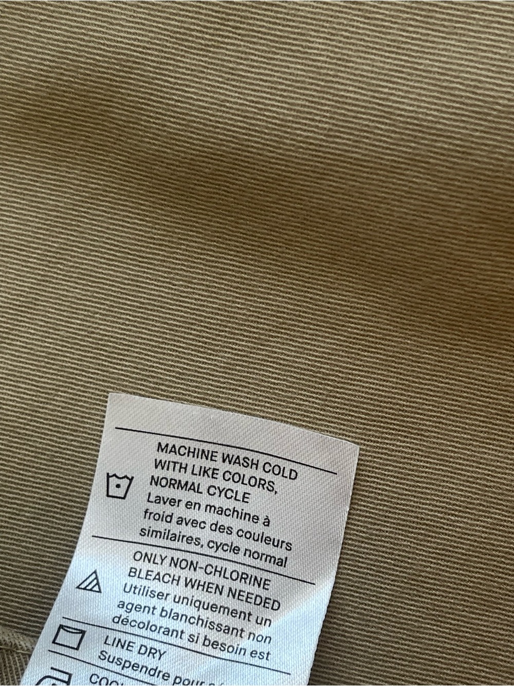 VINCE Avery Mid-Rise Italian Stretch-Cotton Chino Pant Size 6 - Picture 11 of 13